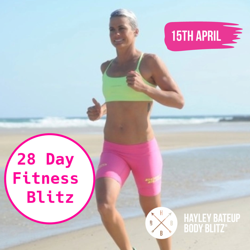 28 Day Fitness Blitz 💪🏽🏃🏼‍♀️✔️