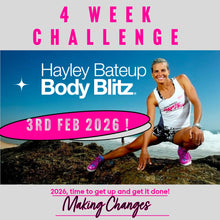 Load image into Gallery viewer, 4 Week Challenge - 3rd February 2026 💪🏽🏃🏼‍♀️✔️ - face to face
